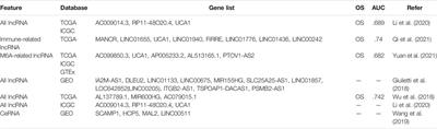 Prognostication of Pancreatic Cancer Using The Cancer Genome Atlas Based Ferroptosis-Related Long Non-Coding RNAs